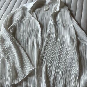 Anthropologie White Women's Top